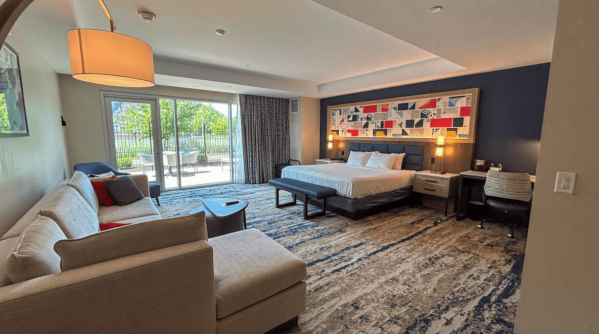 Welcome to The Landing Hotel at Rivers Casino – the epitome of elegance and excitement
